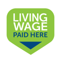 living wage paid here